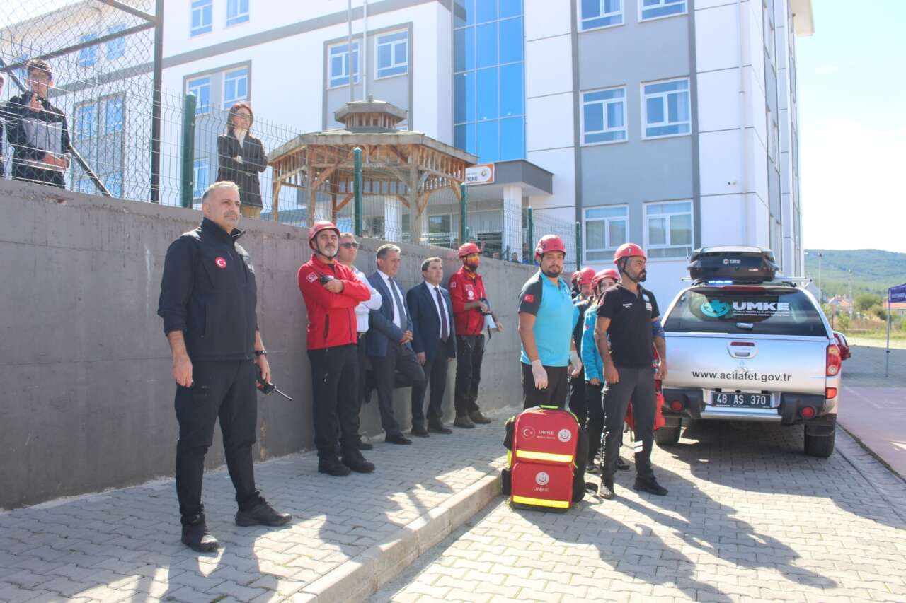 Muğla’da Yangın Tatbikatı Gerçeğini Aratmadı 15